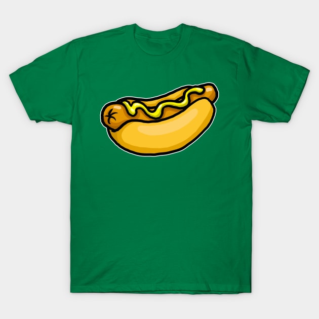 Hot Dog and Mustard! T-Shirt by Laughin' Bones